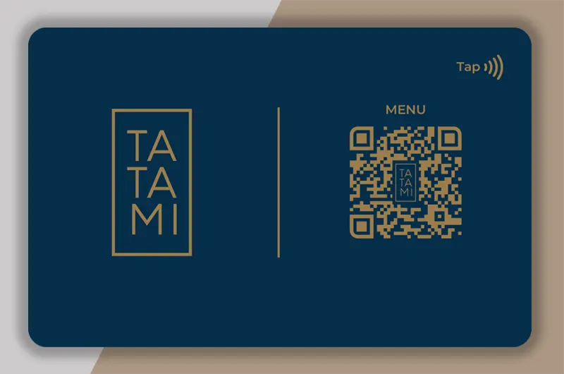TATAMI NFC card design
