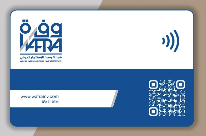 WAFRA NFC card design