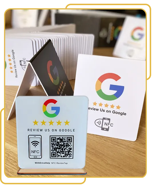 Google Review Stand – Touchless & Instant Review Collection for Businesses